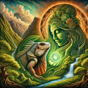 significado espiritual de la iguana