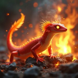 significado espiritual de la salamandra