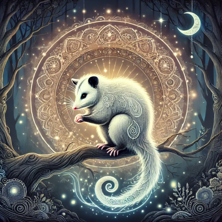 significado espiritual de la zarigüeya