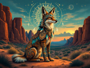 significado espiritual del coyote