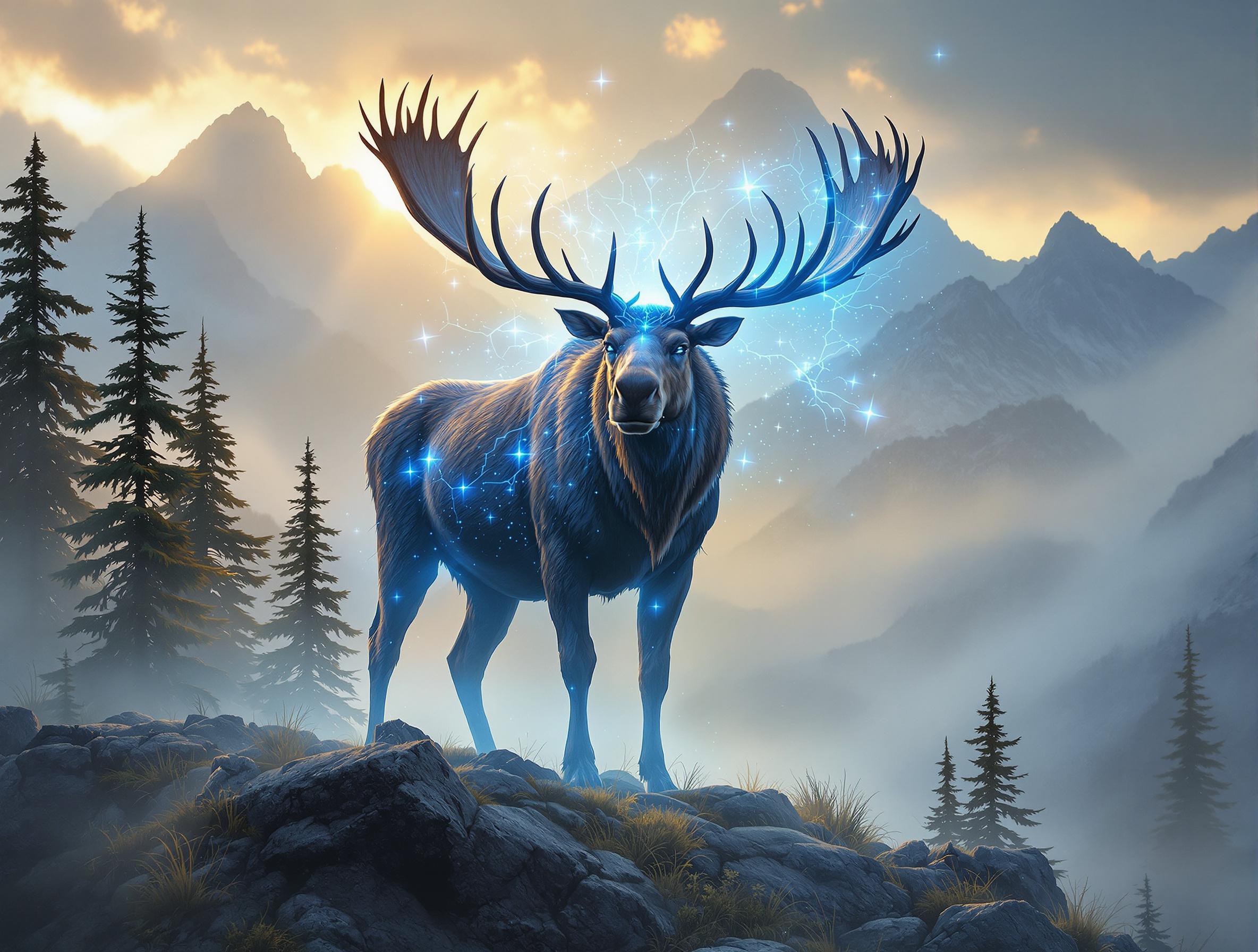 Significado Espiritual del Alce Americano