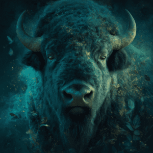 significado espiritual del bisonte