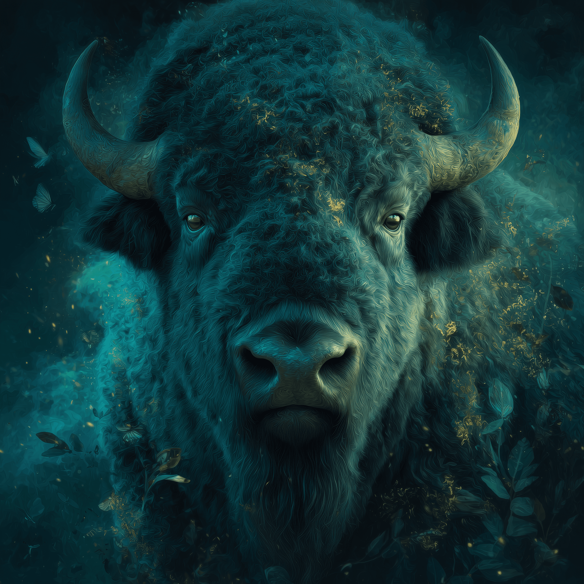 significado espiritual del bisonte