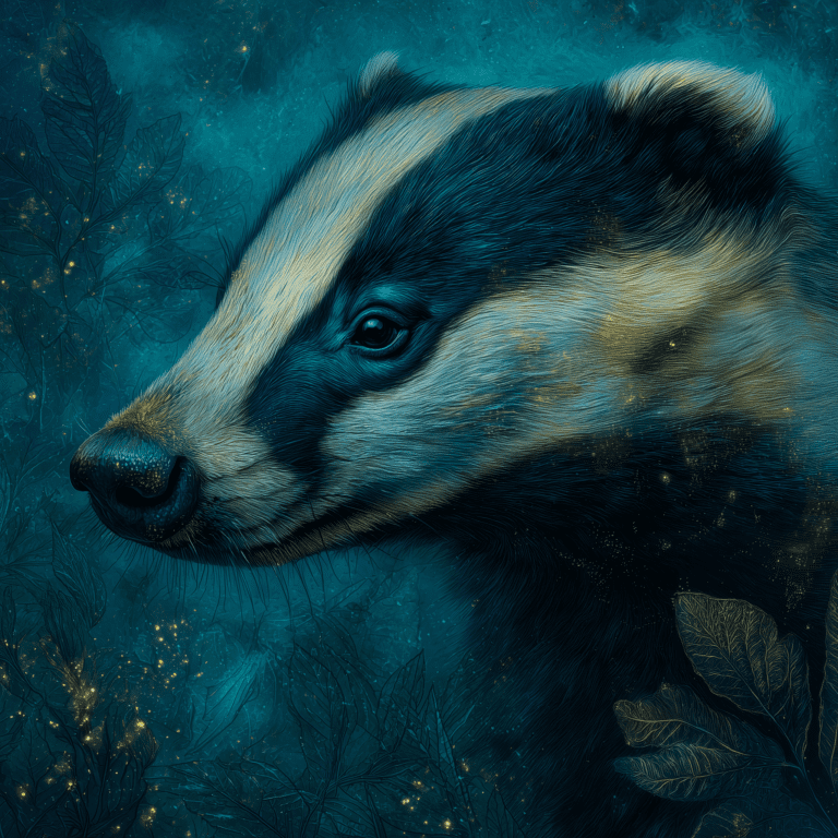 significado espiritual del tejón europeo